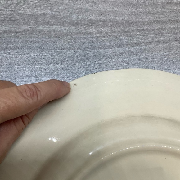 ❌⭕️SOLD❌⭕️VINTAGE FRANCISCAN DESERT ROSE WALL CLOCK HAND PAINTED CERAMIC - Picture 4 of 10